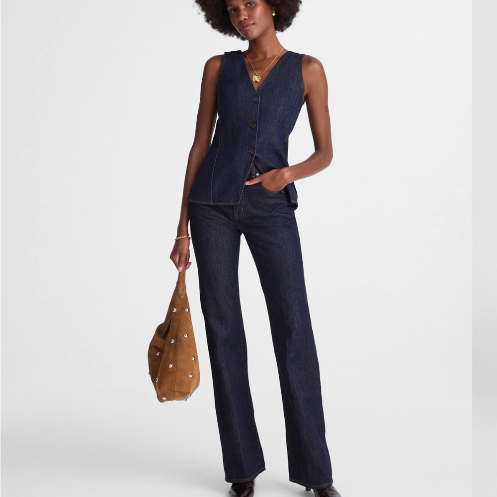 Madewell Vintage Flare Jeans - Dark Blue - Picture 4 of 4